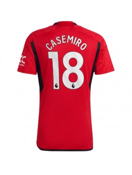 Manchester United Casemiro #18 Domaci Dres 2023-24 Kratak Rukavima